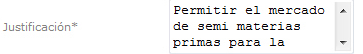 Justificación