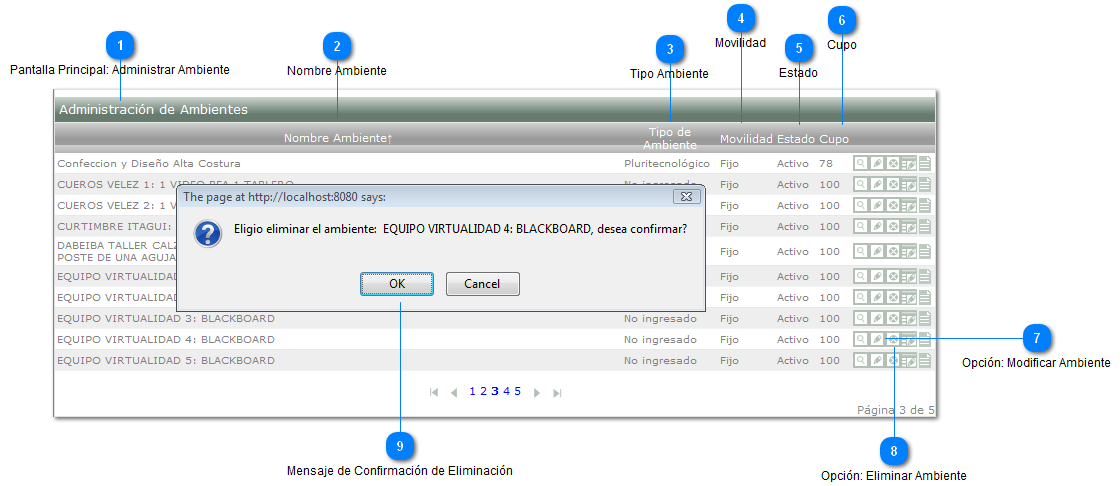 Remover Ambiente