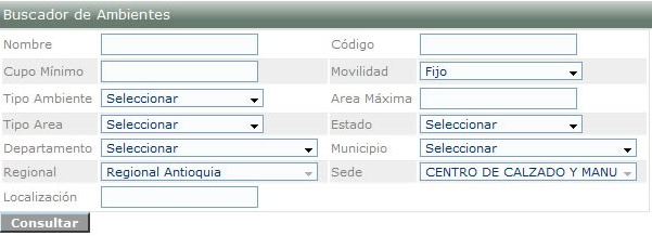 Forumario de Búsqueda de Ambientes