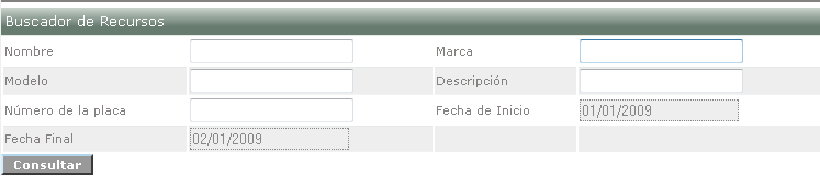panel de busqueda
