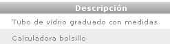 descripción
