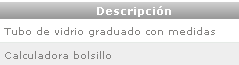 descripción