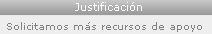 justificación