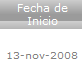 Fecha de Inicio