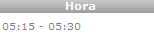 Rango de Horas