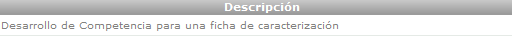 Descripción
