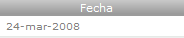 Fecha del día festivo