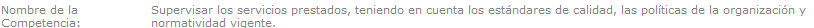 Nombre de la Competencia