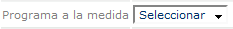Programa a la medida