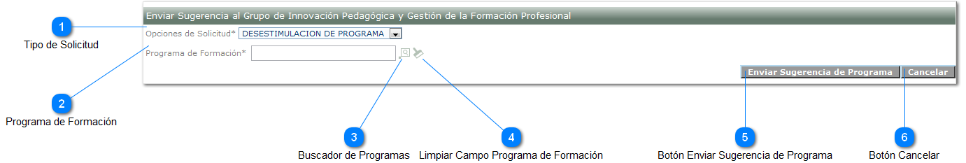Desestimulacion Programa